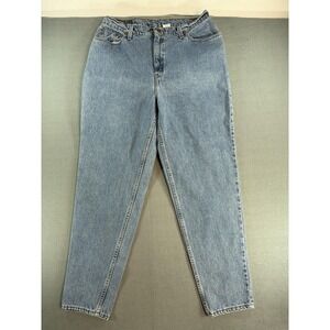VTG Levi's 550 Jeans Womens 18W Light Wash Blue Relaxed Tapered Denim USA